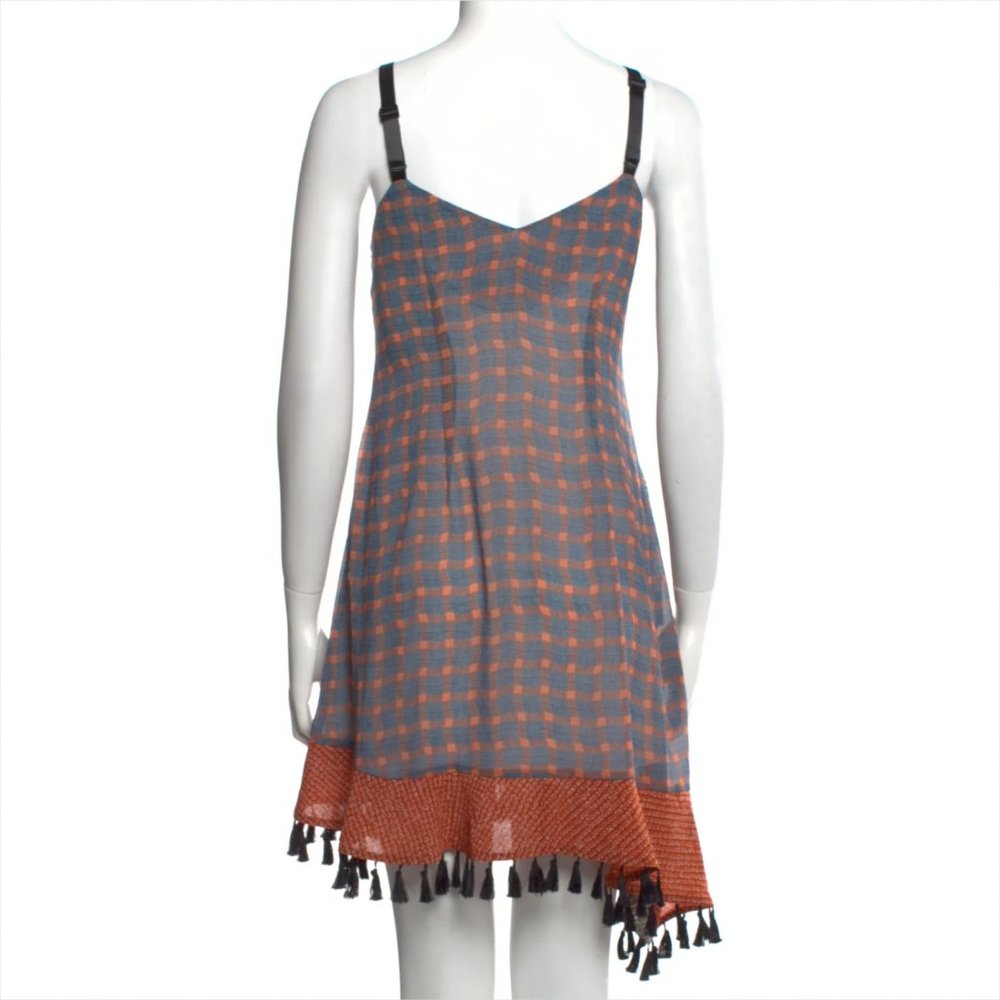 CINQ À SEPT Plaid Print Mini Dress - Picture 14 of 14